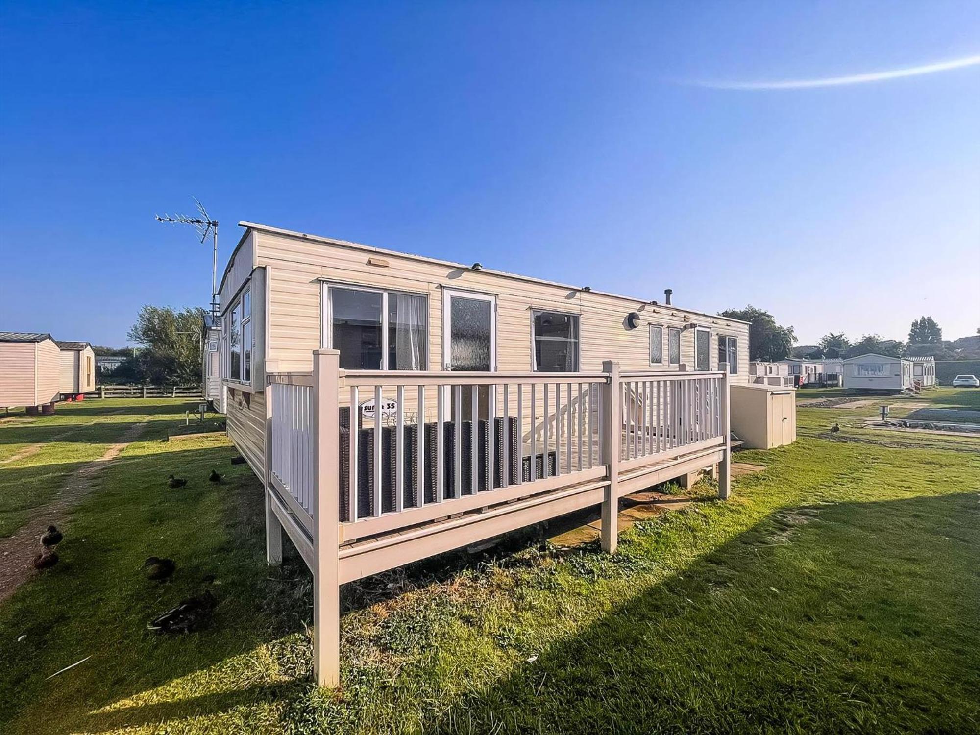 6 Berth Caravan For Hire By The Beach In Heacham, Norfolk Ref 21038C Bagian luar foto